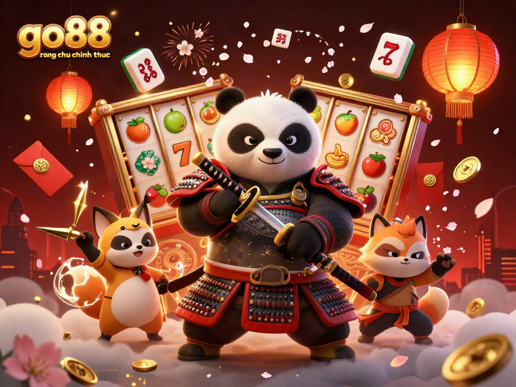 Experience thrilling excitement at go88 trang chu chinh thuc with vibrant casino elements and engaging characters.