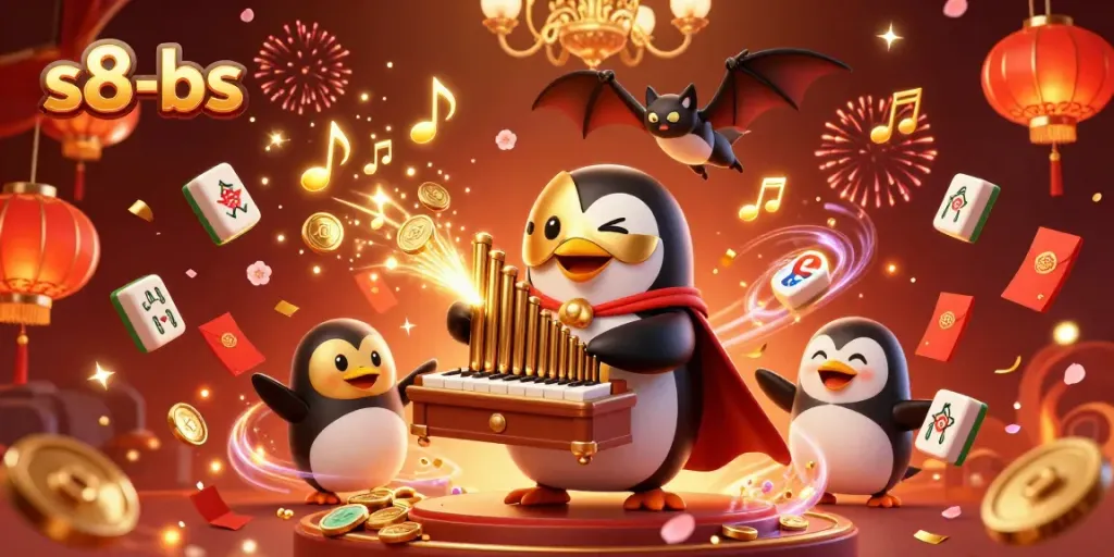 Engage with the vibrant world of s8-bs where animated characters and golden treasures create a thrilling casino atmosphere.